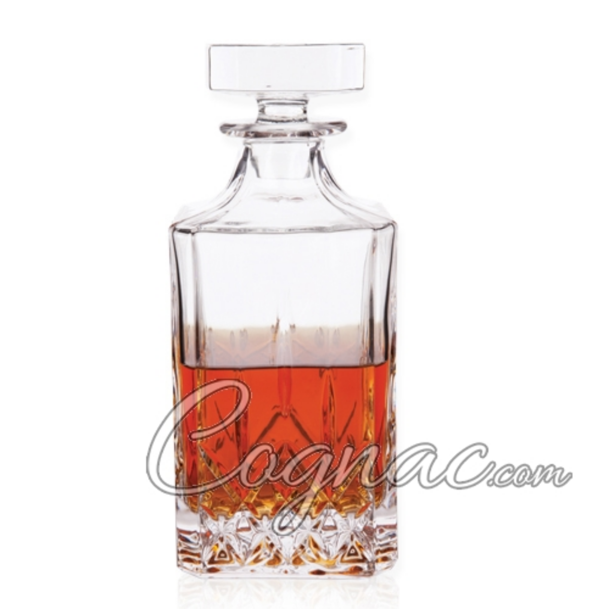Classic Cut Glass Liquor Decanter