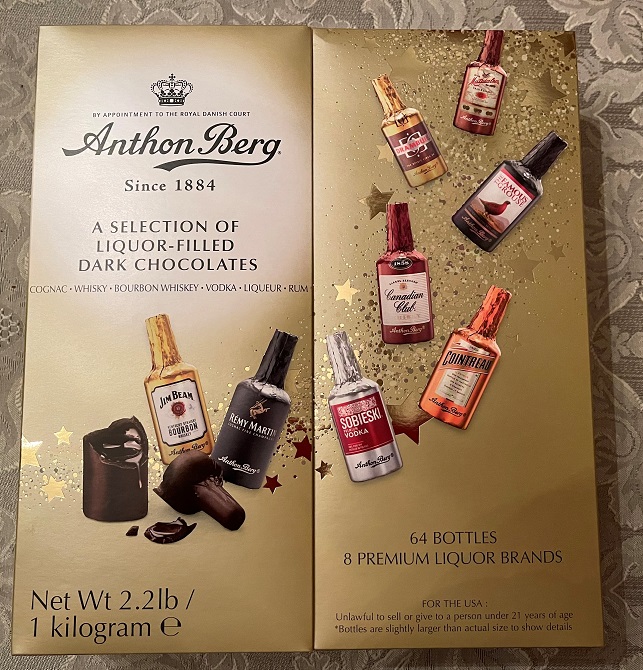 Chocolate and Cognac, Anthony Berg 64 Bottles of Chocolate
