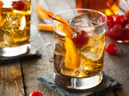 Cognac Old Fashioned Cocktail