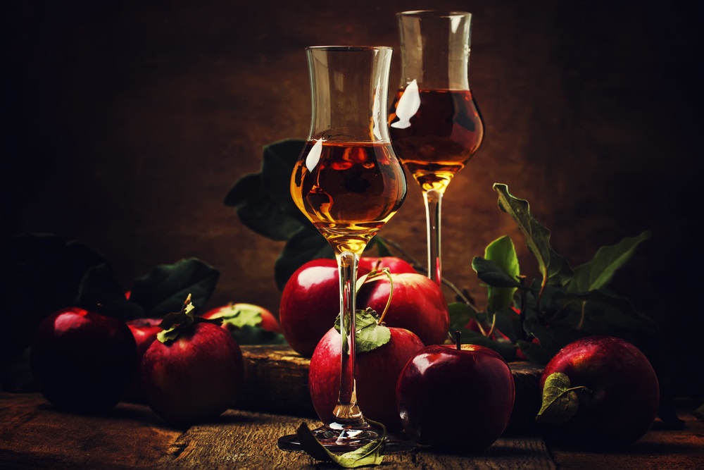 Cognac and Apple Brandy
